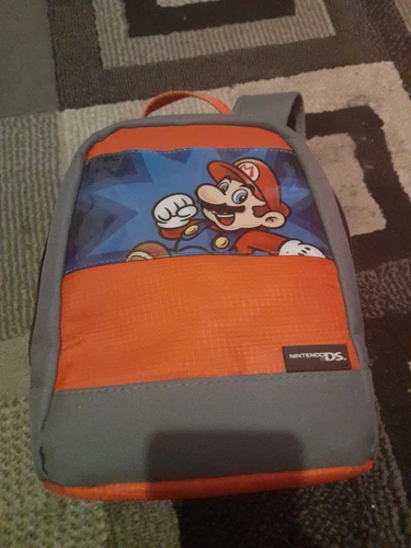 Bolso de hombro Super Mario Nintendo DS almacenamiento para niños