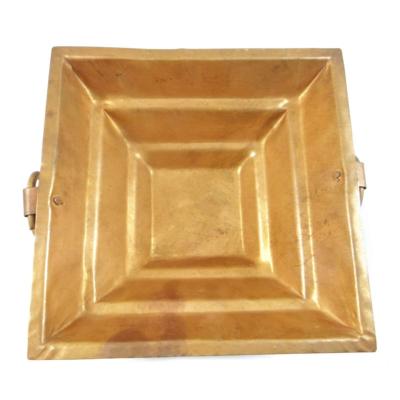 Copper Hawan Kund Agnihotra Havan Kund Yagya Kund 12'' X 12'' Pooja Accessory