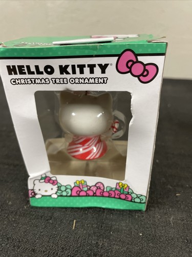 Hallmark Hello Kitty Peppermint Candy Cane Christmas tree ornament - Picture 4 of 9