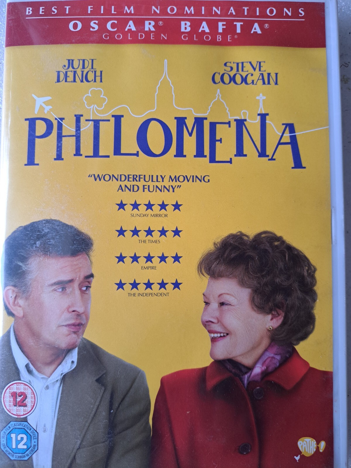 Philomena DVD Drama (2014) Judi Dench Quality Guaranteed.