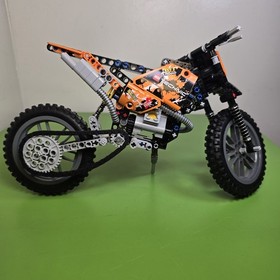 RARE! LEGO Technic: Moto Cross Bike (42007) Complete W/ Instructions No Box