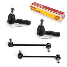 Outer Tie Rod End & Front Sway Bar Link Kit for 92-93 Buick Riviera 4 PCS