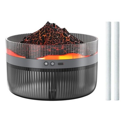 1200mL ULTRASCHALL LUFTBEFEUCHTER AROMA DIFFUSER HUMIDIFIER 2 LED LICHT DIFFUSOR