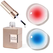 Blooming Gel Polish 15 Ml Clear Blooming Nail Art Polish for Spreading Effect DI