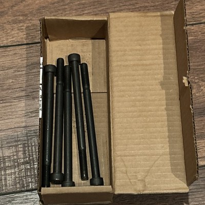 M10 x 150 Socket Head Cap Screw SHCS DIN 912 12.9 Black Oxide Partial Thread