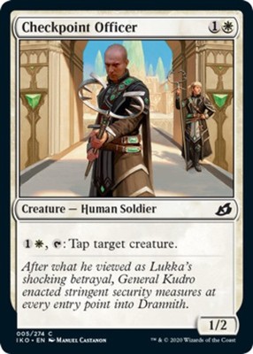Checkpoint Officer - Ikoria: Lair of Behemoths - Near Mint