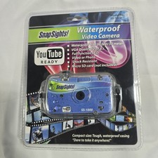 Snap Sights Sports Waterproof Video Camera Camcorder Under Water SS-1000 NOB