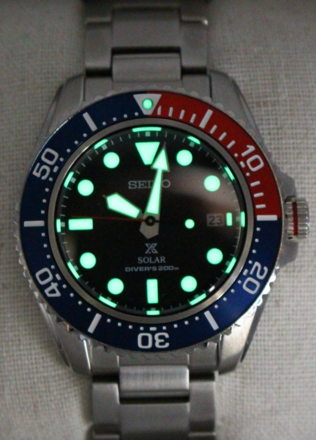 SEIKO Prospex SBDJ053 Pepsi Diver Scuba 200m Solar Sapphire
