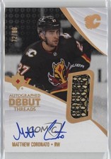 2023 Ultimate Collection Debut Threads 72/99 Matthew Coronato #ADT-MC Auto 18vw