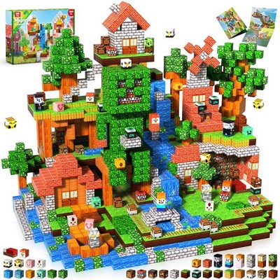 Magnetic Building Blocks 300PCS Forest Stacking Magnets Kids STEM Toys Goody