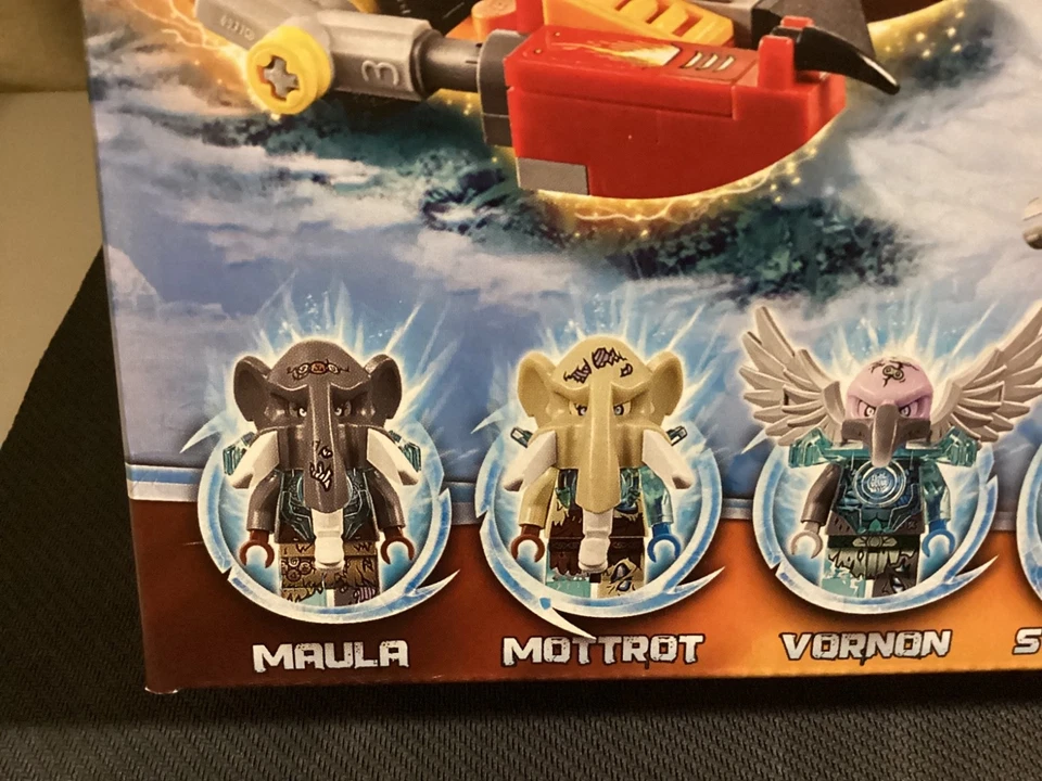 Lego Chima Maula's Ice Mammoth Stomper 70145 Snow Walker Mottrot Strainor 2014 - Image 4 of 4