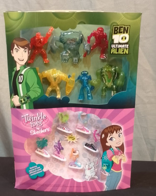 2011 Ben 10 Ultimate Alien & Skechers Twinkle Toes Happy Meal Display McDonald's