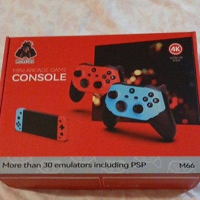 SJGAM M66 Mini Home Arcade Game Console Stick 4K Ultra HD HDMI Dual Player