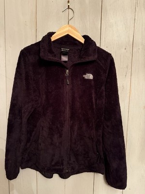 Women s The North Face Osito Fleece Fuzzy Soft Jacket Black Size S R1
