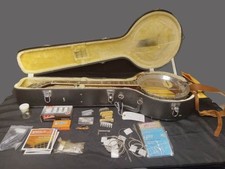 Washburn B-16 Banjo W/ Case Candy serial 9504066 1996 - Curly Maple