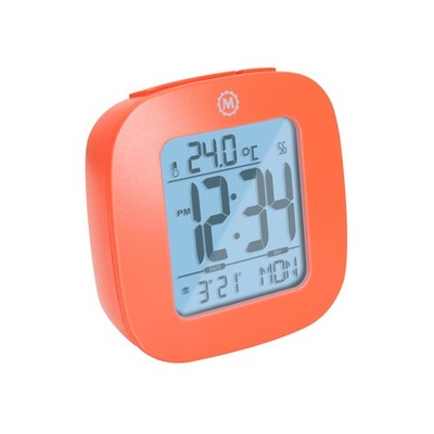 Compact Alarm Clock with Temperature and Date by Marathon 12/24hr New w warranty