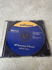 HP PrecisionScan LT CD-ROM - HP Scanning Software 4200C Series