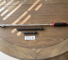 Pittsburgh 12 Drive 24 Breaker Bar With 2 Extensions