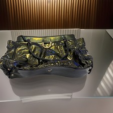 Large Dark Green Gucci Tote