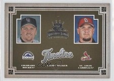 2005 Donruss Diamond Kings Timeline Larry Walker #T-25 HOF 0a1