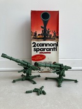 2 Cannoni sparanti originali Atlantic n.  690 funzionanti con scatola originale