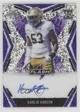 2020 Leaf Flash Purple 12/25 Khalid Kareem #BA-KK1 Auto w6g