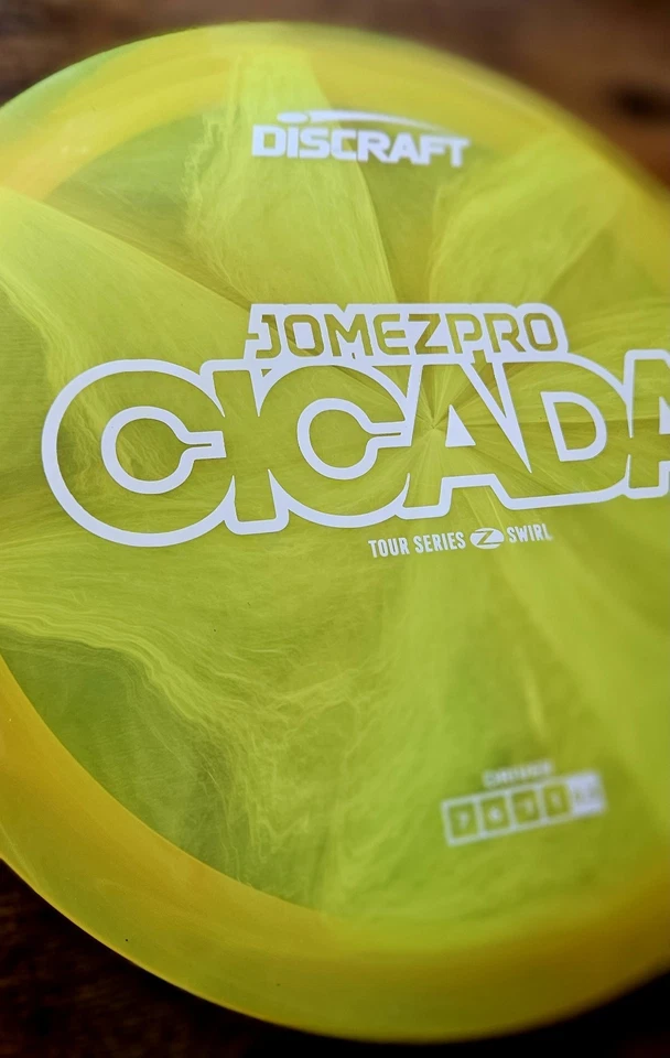 Discraft Jomez Tour Series Z Swirl Cicada - Image 2 of 3