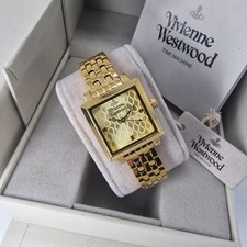Vivienne Westwood Exhibitor Ladies Gold Luxury Watch New w/ Box, Papers, Tag