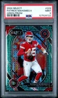 2024 Panini Select Patrick Mahomes Green Prizm /5 #223 PSA 9