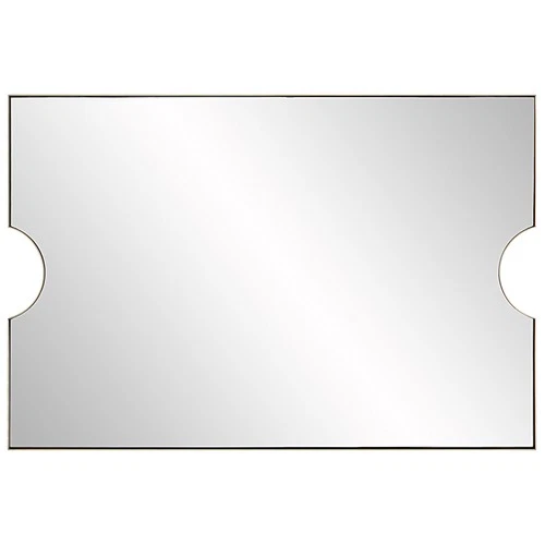 Uttermost 09933 Ticket 23-3/4"W x 35-1/2"H Rectangular Flat - Yellow - Picture 2 of 6