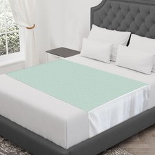 Waterproof Bed Pads 76" x 36" Washable Reusable Mattress Protector Bedwetting...