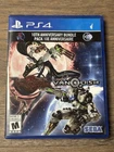 Bayonetta & Vanquish 10th Anniversary Bundle (PlayStation 4, 2020) Complete CIB