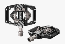 Shimano XTR M9220 Clipless SPD Pedals with Cleats, Black / Silver