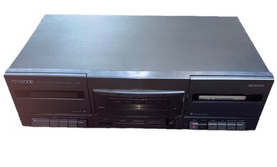 Kenwood Tape Deck Dual Cassette Deck 101CT Tape Recorder HiFi Stereo  TESTED