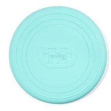 Bigjigs Toys Frisbee Flying Disc Eggshell Green - Silicone Frisbee for...