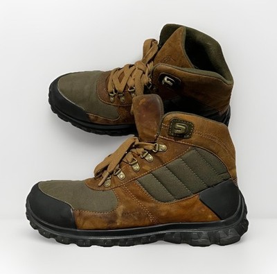 Polo Ralph Lauren Mens Brown Leather Hiking Boots HERRIK-BO-TRL Outdoor 9.5D
