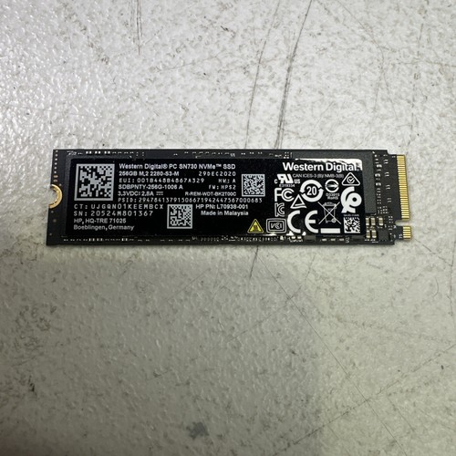 Western Digital SDBPNTY-256G-1006 A 256GB SSD 1.8 NVMe 7,200 RPM | eBay
