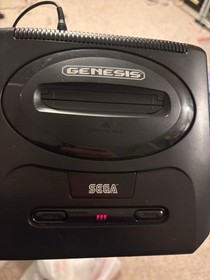 Sega Genesis System MK-1631A Black Untested Powers On