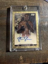 STEPHAN SHAW SUPERFRACTOR  AUTO 1/1  -2024 TOPPS CHROME BOXING