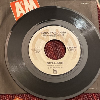 Ohta-San  Song For Anna / Keeping You Company 45 rpm 1973