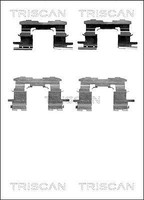 Triscan ZubehöRsatz, Scheibenbremsbelag Vorderachse FüR Toyota