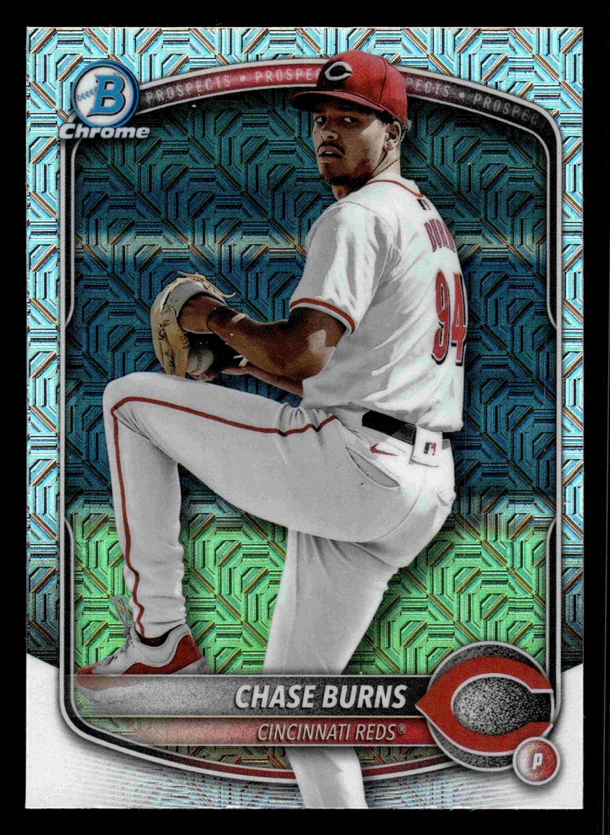 2025 Bowman Chrome Prospects Mojo Chase Burns #BCP-122 