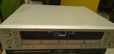 Sony RCD-W3 CD-Recorder Dual Deck optisch - Defekt