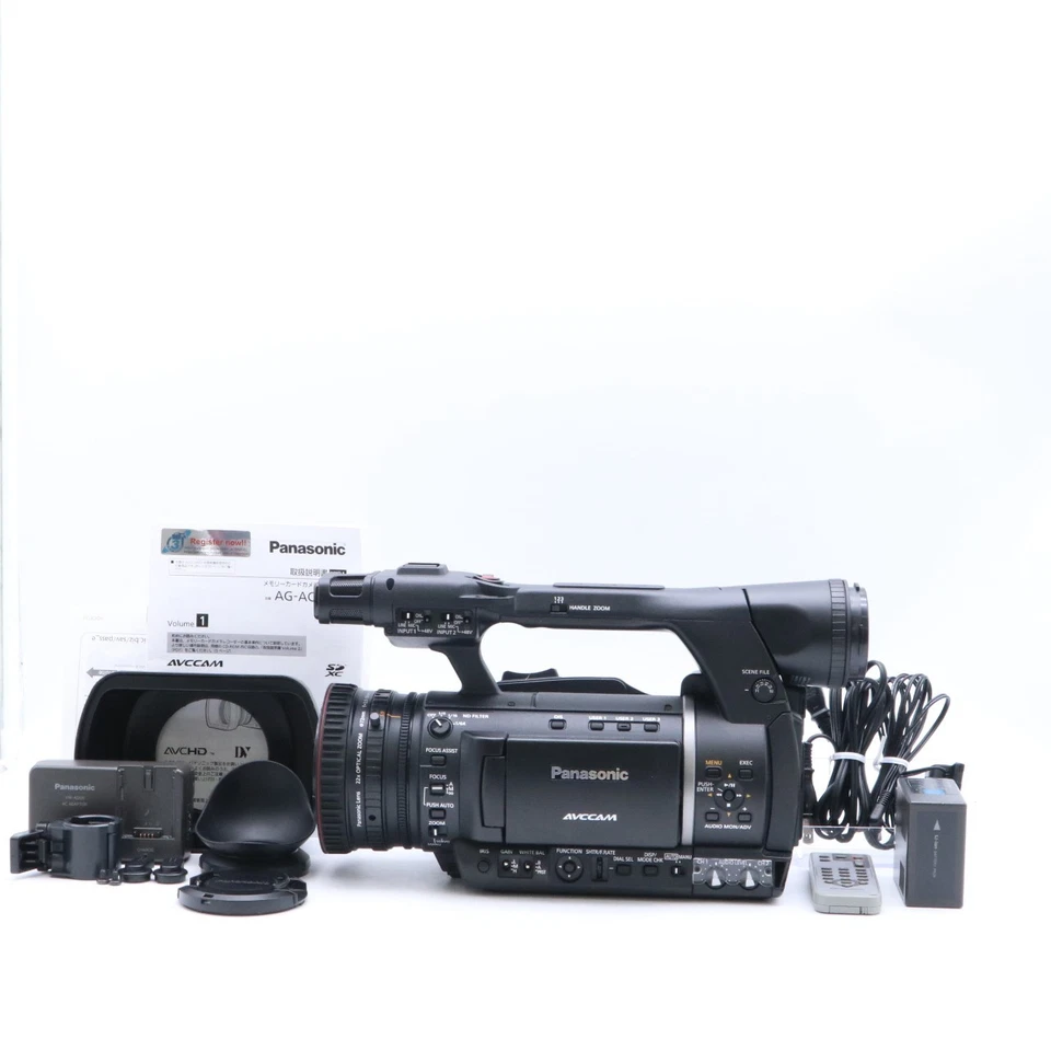 Panasonic AG-AC160A AVCCAM Camcorder Black Hours Meter 1104H [Near Mint] #6584 - Image 2 of 4