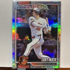 2026 Topps Series 1 #72 Coby Mayo - Topps Foil Pattern - Baltimore Orioles