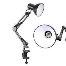 Lamp Desk Architect Arm Swing Adjustable Light Table Clamp Black Metal USA Plug⭐