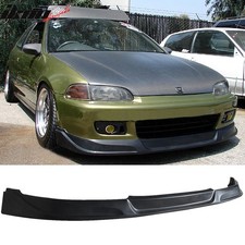 For 92-95 Honda Civic Front Bumper Lip Type Concept Pu Spoiler Kit Chin Splitter For 92-95 Honda Civic Front Bumper Lip Type Concept Pu Spoiler Kit Chin Splitter