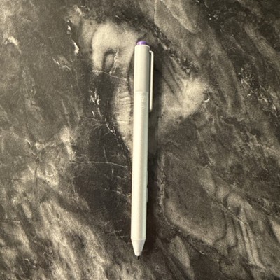 Microsoft 3UY-00001 Surface Pen - Silver and purple button