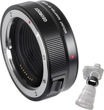Lens Adapter EF-EOS R for Canon EF/EF-S Lenses to Canon EOS R, RP, R5, R6, R7, R