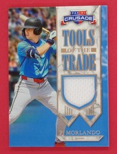2025 Panini Crusade PJ Morlando Tools Of The Trade Swatches #24 Miami Marlins